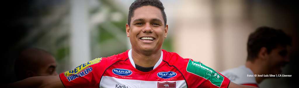 O meia Thiago Humberto decidiu mais uma vez a favor da equipe do Linense. - José Luis Silva / CA Linense Oficial