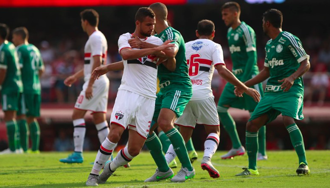 São Paulo e Palmeiras brigam com o Santos pela quarta vaga no Brasileirão