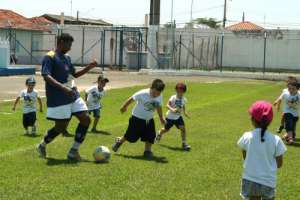 Copa Paulista: Penapolense recebe crianças em treino no Tenentão