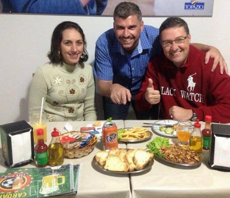 Edmar Ferreira da Rádio Educadora de Limeira no City Bier