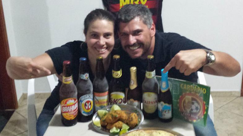 O casal recebe dezenas de clientes diariamente no City Bier 