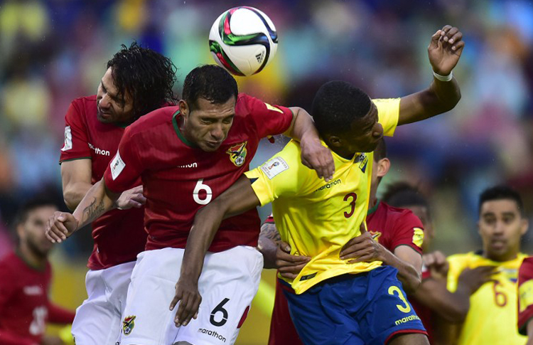 ELIMINATÓRIAS: Equador sua, mas bate a Bolívia em gramado encharcado e chega à 2ª vitória 2 0002050120763 img