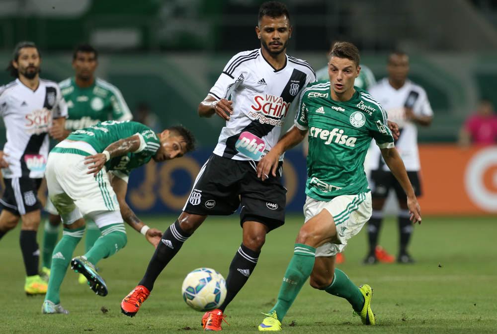 Fernando Bob anulou as principais jogadas do Palmeiras