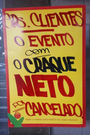Supermercado cancela evento com Neto após invasão e tumultos de um grupo de torcedores da Ponte Preta 2 0002050121535 img