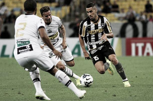 Botafogo e Ceará medem forças nesta terça-feira