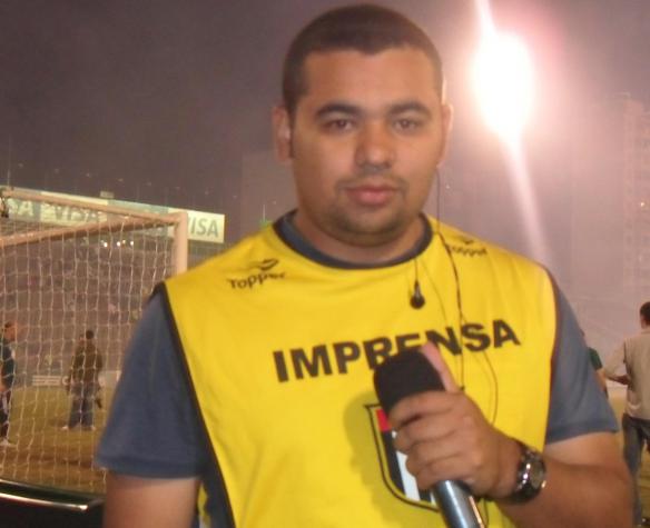 Repórter César Tavares estará na transmissão do jogo entre Palmeiras X Fluminense