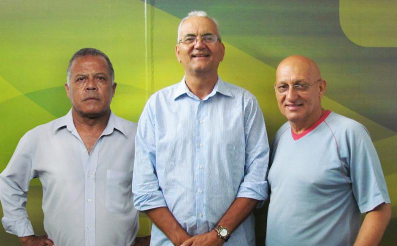 Equipe de esporte da Rádio Mantiqueira de Poços de Caldas na cobertura do Campeonato Brasileiro