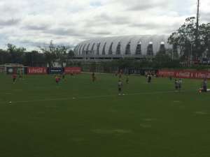 Argel arma o Inter com Lisandro López em treino; D'Alessandro fica no banco