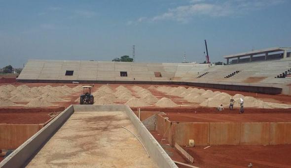Arena já começou a tomar forma em Votuporanga