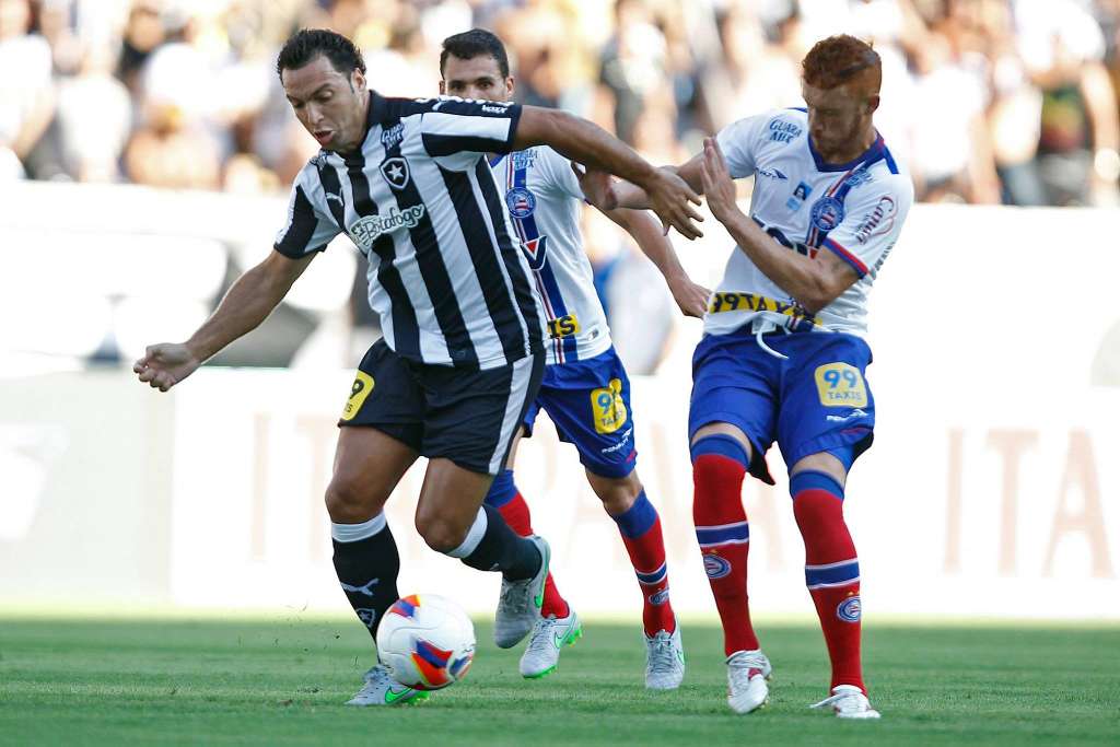 Botafogo venceu o Bahia no Engenhão