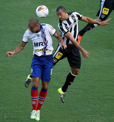 Bahia até tentou segurar o Botafogo, mas caiu por 1 a 0 no Engenhão