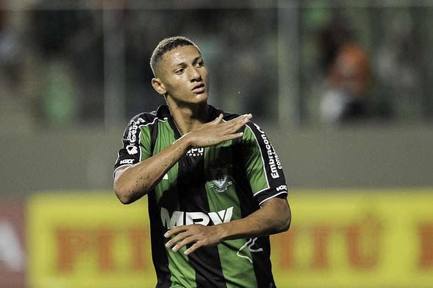 Série B: Revelação do América-MG, Richarlison supera número dos atacantes da seleção olímpica 3 0002050125747 img