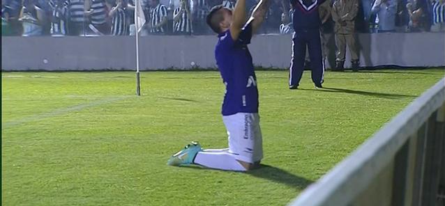 Siloé marcou na vitória do Ceará diante do ABC