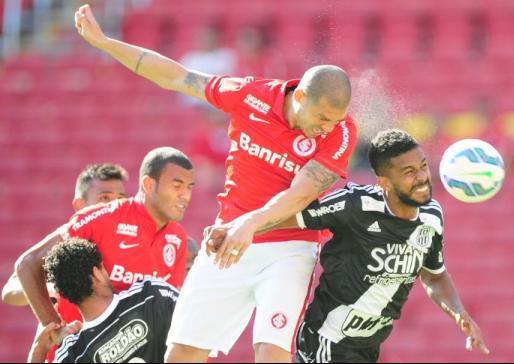 Ponte jogou melhor do que o Inter, mas sofreu o gol aos 42 minutos do segundo tempo, num lance polêmico
