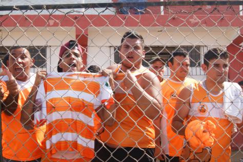 Torcedores do Atibaia lamentaram a perda do acesso e criticaram o prefeito Saulo Pedroso