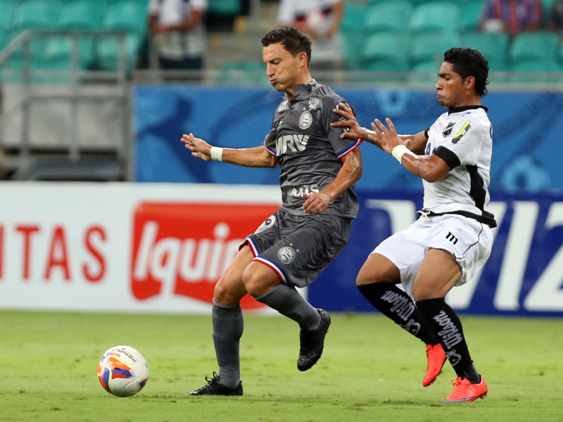 ABC caiu, mas fez jogo duro contra o Bahia