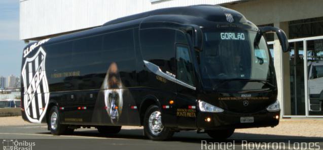 Ônibus da Ponte Preta tem apelido de Gorilão e faz frisson quando chega ao Majestoso