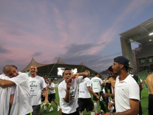 Série B: Jogadores do América-MG desabafam após acesso à elite