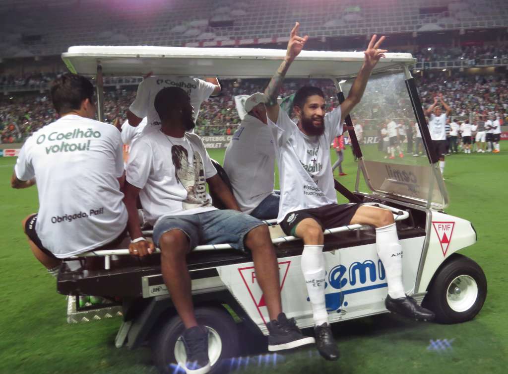 O América-MG está de volta à elite do futebol brasileiro