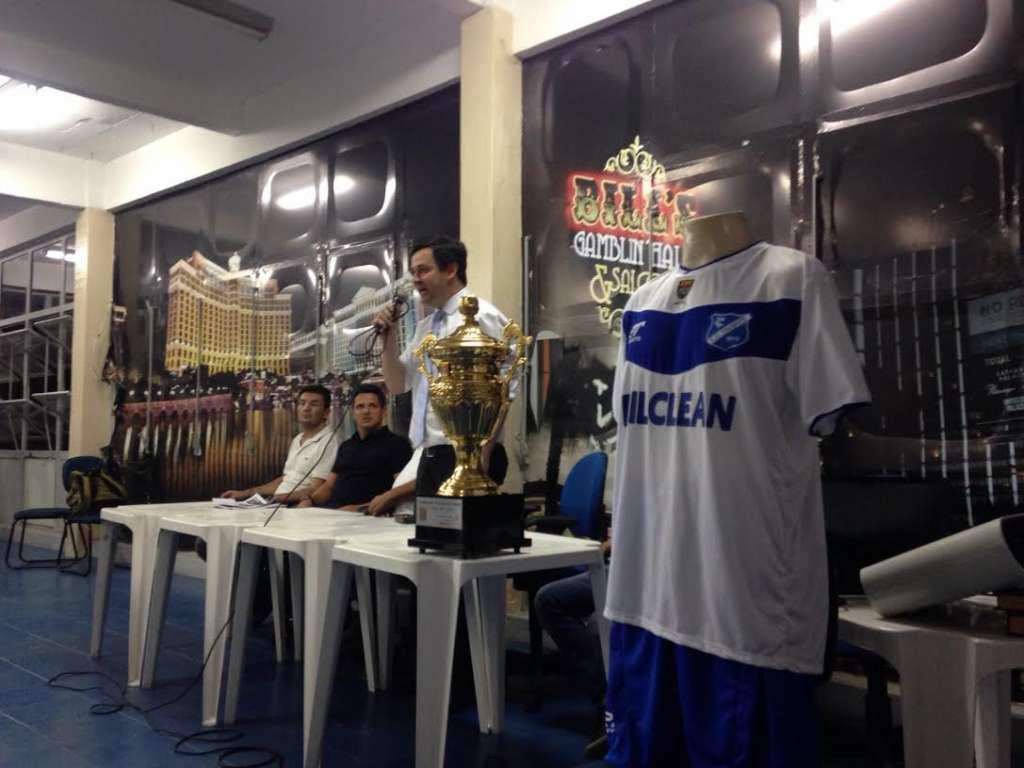 Nesta quinta-feira, o Taubaté apresentou o uniforme que será utilizado pelos jogadores em 2016