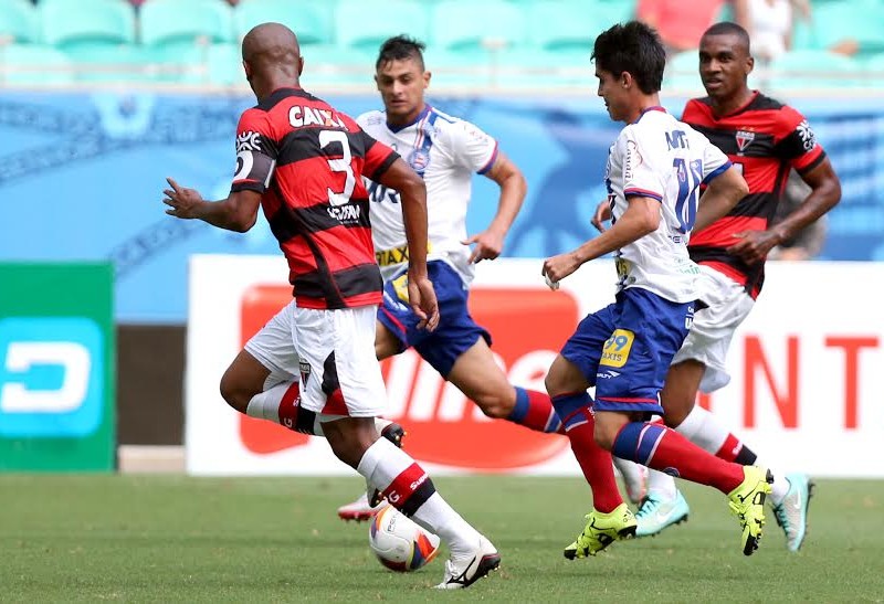 Bahia venceu o Atlético Goianiense no encerramento da série B. Foto: Bahia EC Oficial