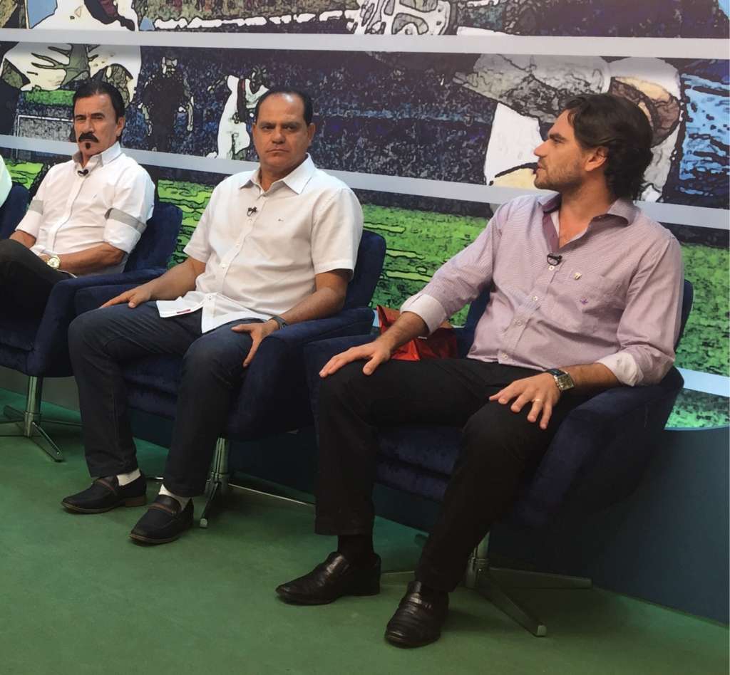 Waguinho Dias e Fernando Henrique Gelfuso foram os convidados do Camarote RF nesta segunda-feira.