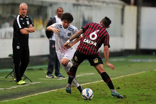 Santos 5 x 1 Atlético-PR - Sem libertadores, Peixe se consola com goleada 2 0002050131534 img