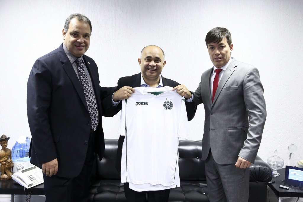 George Hilton recebeu Horley Senna em Brasília.