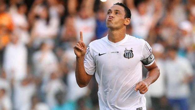 Ricardo Oliveira foi o destaque do Santos na competição
