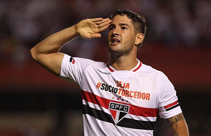 Em 2015, Alexandre Pato fez boas atuações com a camisa do São Paulo. (Foto: saopaulofc.net