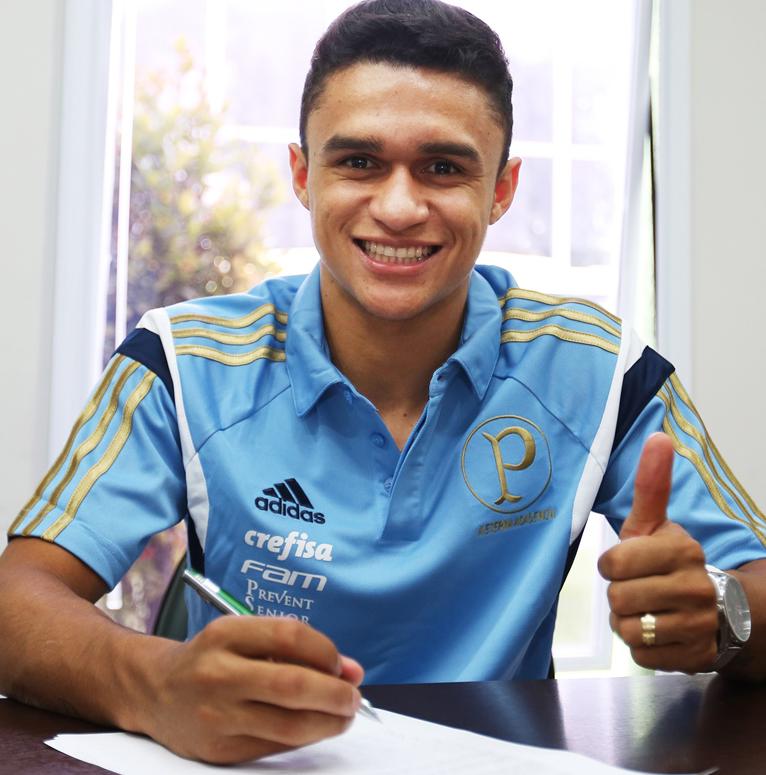 Contratado por cerca de R$ 13 milhões, Erik é um dos sete reforços do Palmeiras