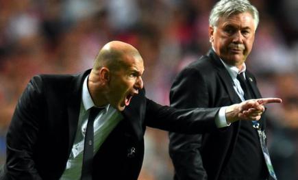 Zidane vinha dirigindo o Real Madrid 