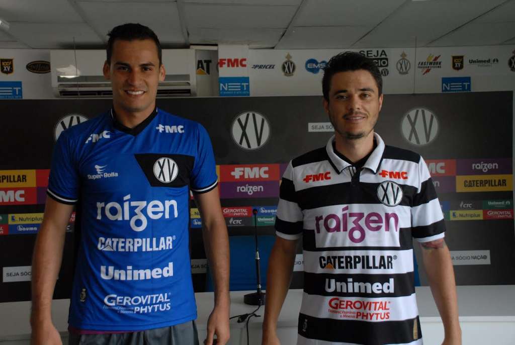 Bruno e Aloísio foram apresentados na tarde desta quinta-feira