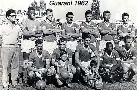 Time do Guarani da década de 60. Foto: Terceiro Tempo. Milton Neves