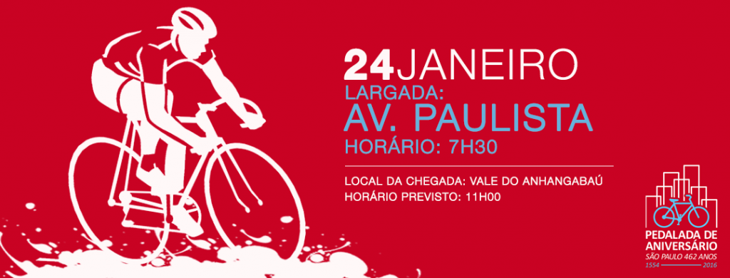 São Paulo completa 462 anos e comemora aniversário com passeio ciclístico 2 0002050137557 img