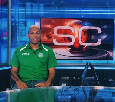 Caça-Rato esteve nos estúdios da ESPN nesta quinta-feira