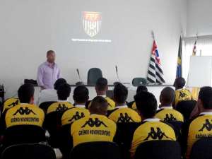 Paulistão: Tetracampeão, Mauro Silva visita Novorizontino e dá palestra aos jogadores