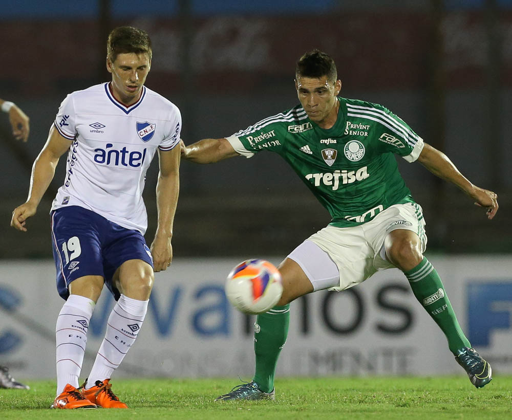 Com o 0 a 0 no tempo normal, o Palmeiras foi superado pelo Nacional do Uruguai nos pênaltis. Foto: palmeiras.com.br