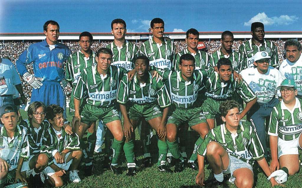 Time do Palmeiras campeão paulista de 1996