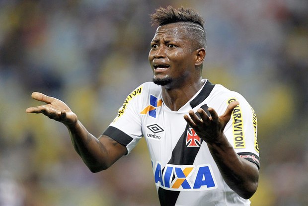Carioca: Riascos se diz ‘mais à vontade’ no Vasco do que no Cruzeiro
