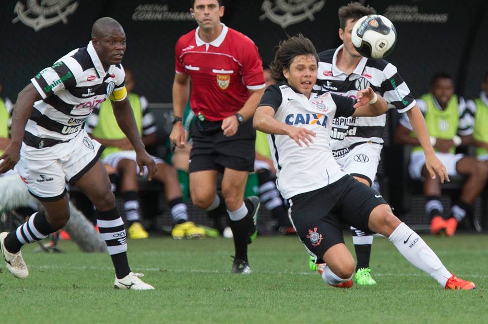 Romero salvou o Corinthians no final da partida contra o competente XV de Piracicaba. Foto: Corinthians Oficial