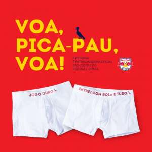 Paulistão: Red Bull firma parceria com grife de roupas e terá cueca oficial
