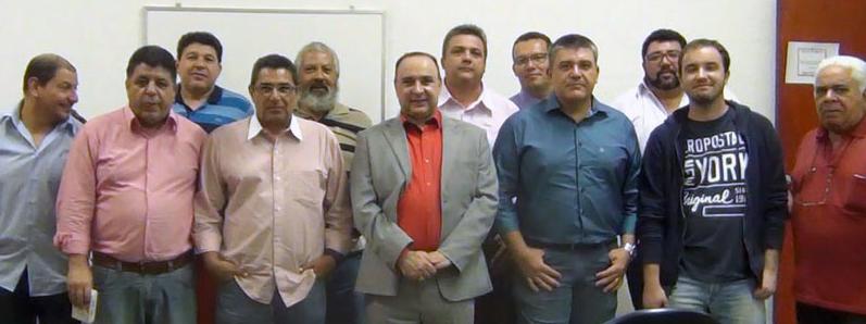 Cronistas Esportivos que participaram da Assembleia de Fundação da ACEISP, em Campinas