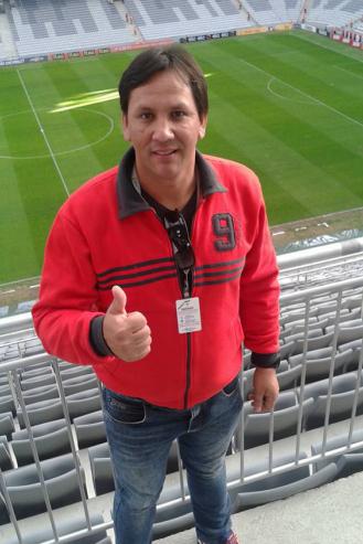 Edson Picolé é o repórter da Rádio Super Condá