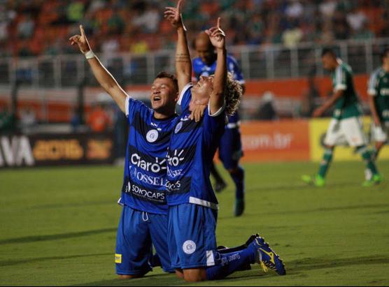 Bentão quase saiu com os três pontos diante do Palmeiras - Jesus Vicente/AI/ECSB