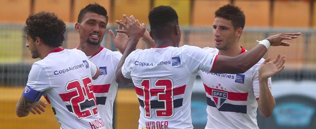 Hudson virou capitão, Wilder jogou bem e Calleri marcou dois gols e deu passe para outro