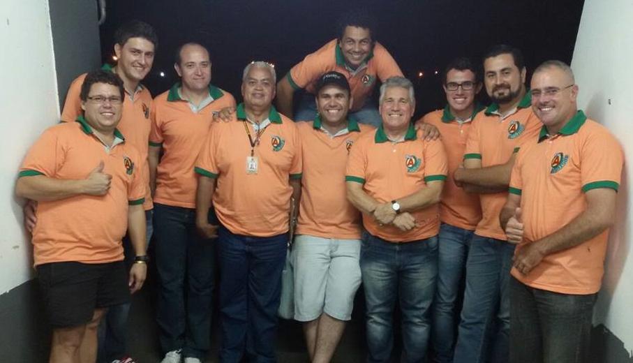 Equipe de Esporte da Rádio Amizade FM na cobertura do Novorizontino no Paulistão 2016