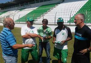 Paulista A3: Técnico do Santos faz visita e elogia estrutura do Rio Preto