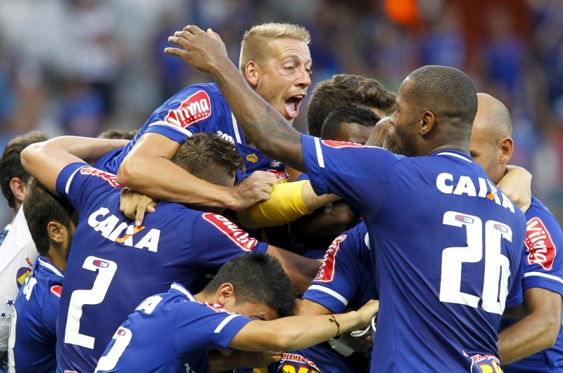 O Cruzeiro venceu o Tupi pelo placar mínimo. Foto: cruzeiro.com.br
