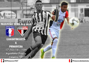 Guaratinguetá x Primavera - Os dois clubes querem se reabilitar na competição